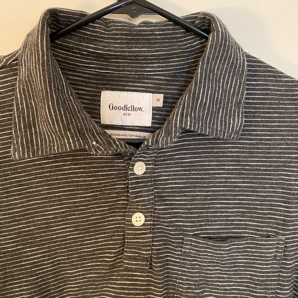 Goodfellow striped polo